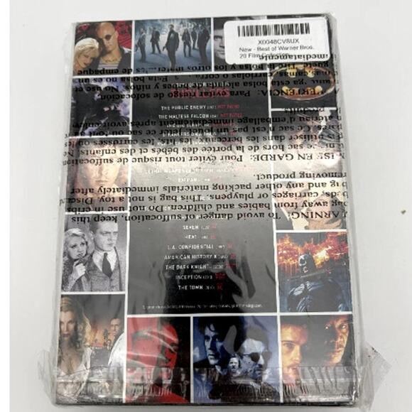 Best of Warner Bros 20 Film Collection Thrillers DVD Box Set New Sealed - Picture 4 of 7